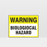 Custom Gate Signs,Warning Biological Hazard Sign